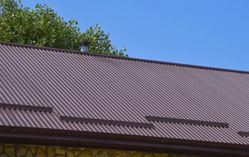 typical Bishops Caundle corrugated roof uses