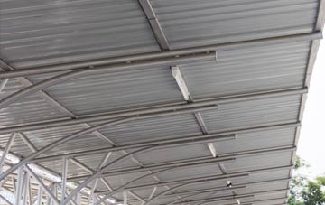 installing Bishops Caundle metal roofing