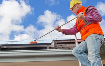 Bishops Caundle soft wash roof cleaning